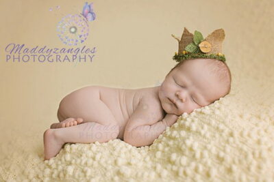 Burlap Crown | Newborn Photo Props UK