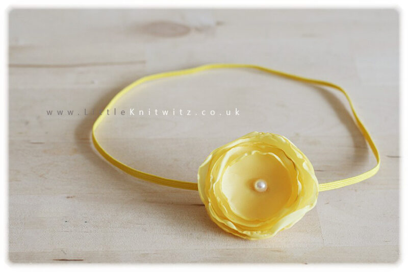 Sugar paper | Baby Headband | Yellow