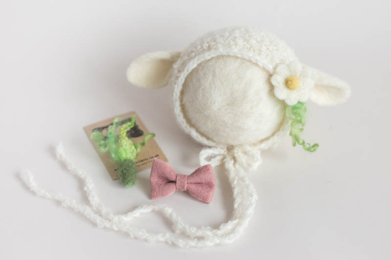 Baby Lamb Bonnet