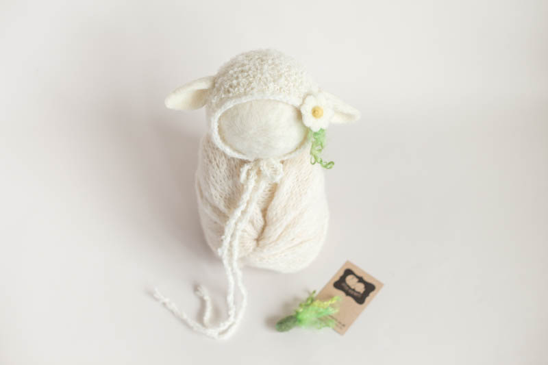 Baby Lamb Bonnet