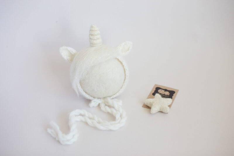 Newborn UNicorn Bonnet