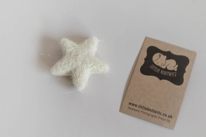 Felted Moon Stars