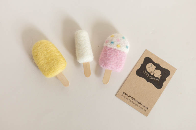 felted ice lolly
