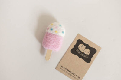 felted ice lolly
