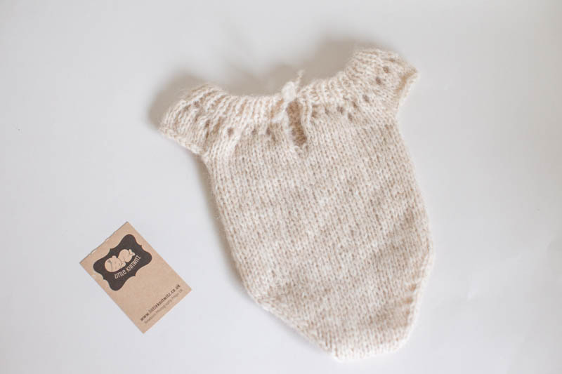 Newborn Knitted Romper _Girls