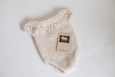 Newborn Knitted Romper _Girls
