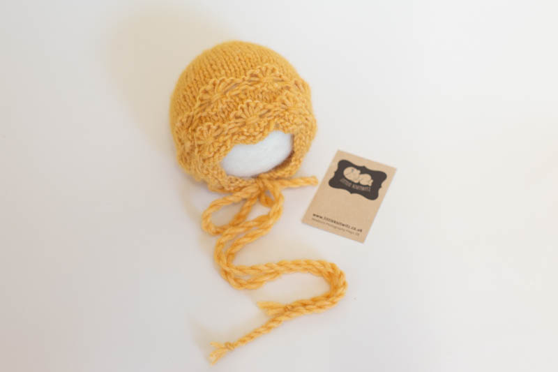 Newborn Flower Bonnet